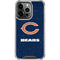 NFL Chicago Bears Distressed iPhone 15 Pro Clear Case